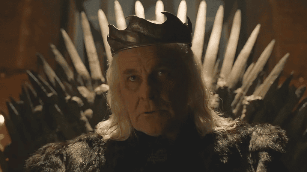 شاهد شجرة عائلة تارجيريان ايريس الثاني، الملك المجنون.