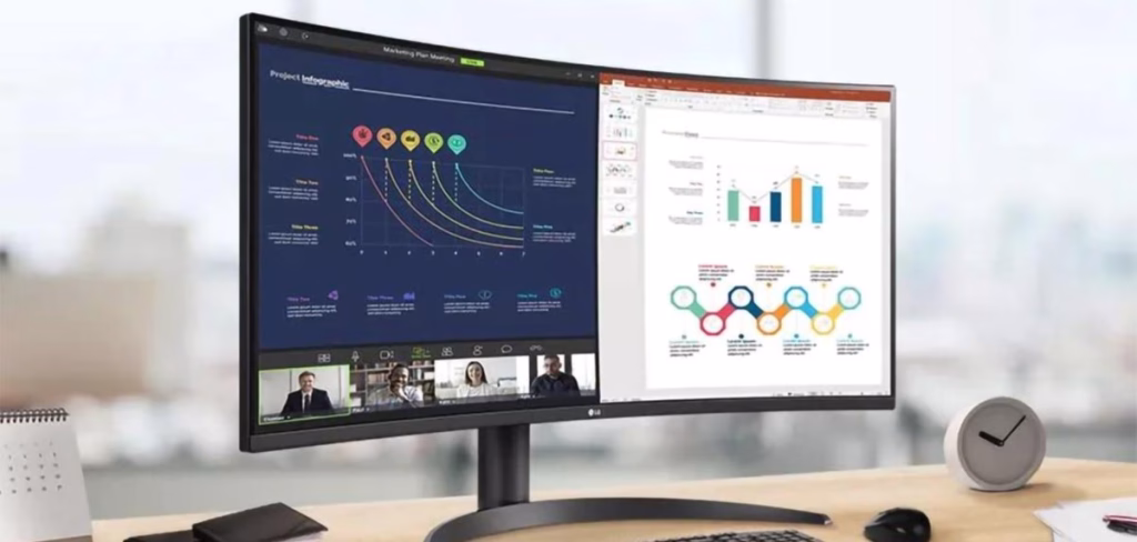 Review: monitor lg ultrawide 34wr50qc-b é excelente para trabalho e games Review: monitor lg ultrawide 34wr50qc-b é excelente para trabalho e games. Com a proporção 21:9, modelo entrega experiência imersiva para trabalho e jogos. Veja o que achamos!