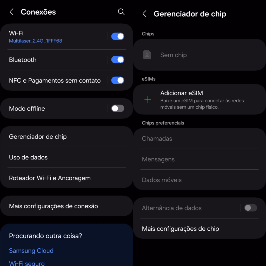 Review: galaxy z flip6 é a melhor versão do dobrável da samsung Conectividade do galaxy z flip6