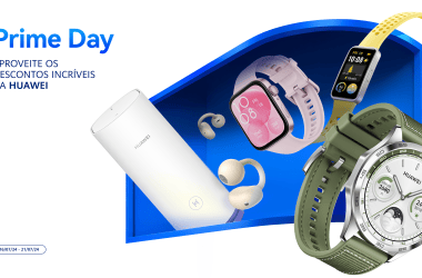 Smartwatch, fones de ouvido, e gadgets huawei em promoção prime day.