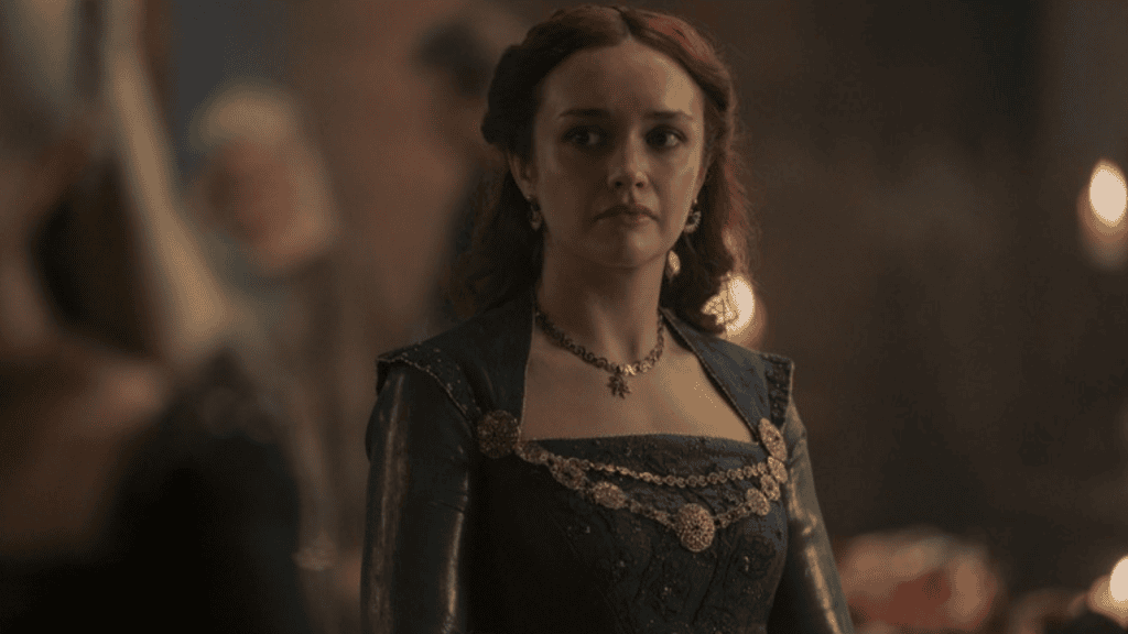 شاهد شجرة عائلة تارجيريان الملكة أليسنت هايتاور، الزوجة الثانية للملك فيسيريس الأول تارجيريان.