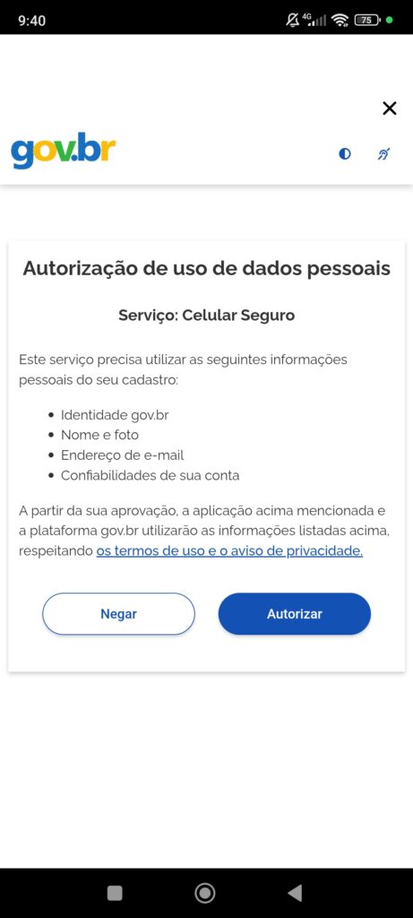 Hoe u Secure Cell Phone kunt gebruiken om uw telefoon te beschermen (en te blokkeren als deze wordt gestolen) Autorisatiescherm voor het gebruik van persoonlijke gegevens