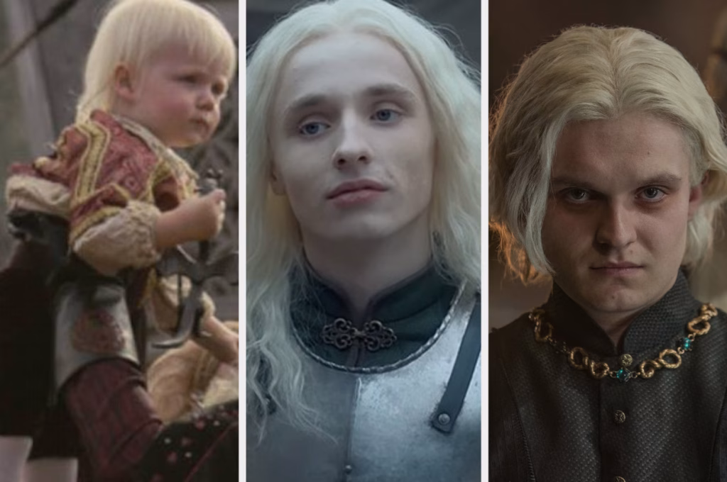 Conheça todos os personagens de a casa do dragão Rei aegon ii targaryen (imagem: buzzfeed)