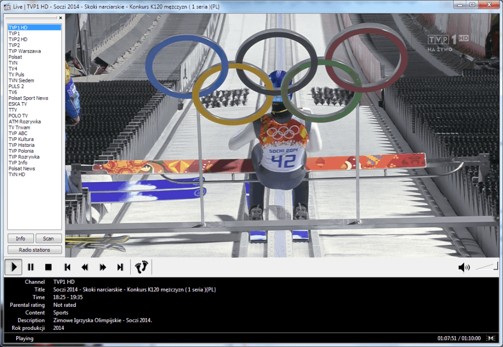Diferença entre geração de conteúdo para vídeo de esportes de inverno nos jogos olímpicos de sochi 2014.