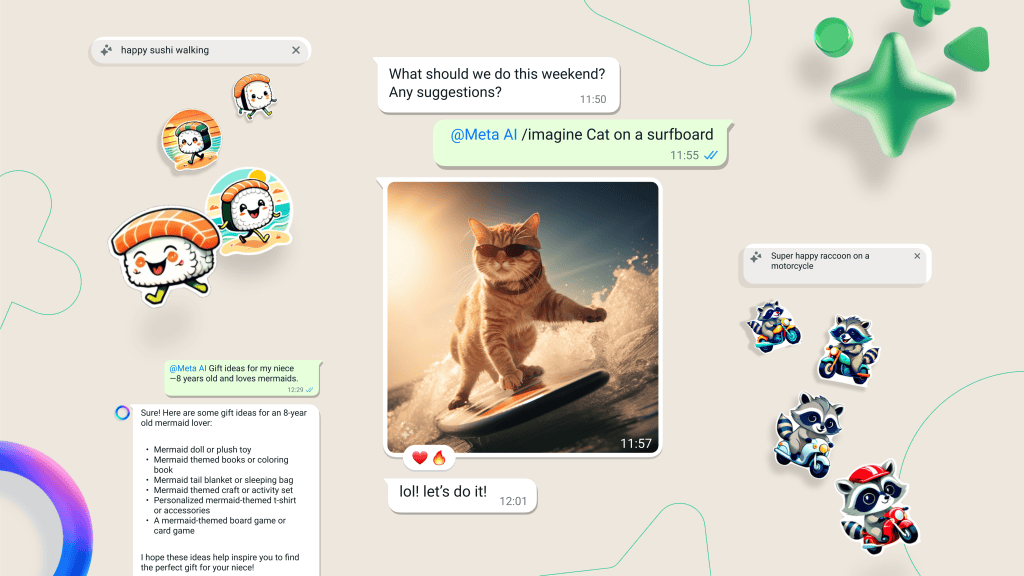 Inteligência artificial do whatsapp