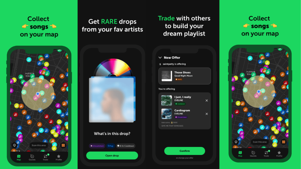 Soundmap: conheça e saiba como usar o "pokémon go da música" Capturas de tela do soundmap, o pokémon go da música
