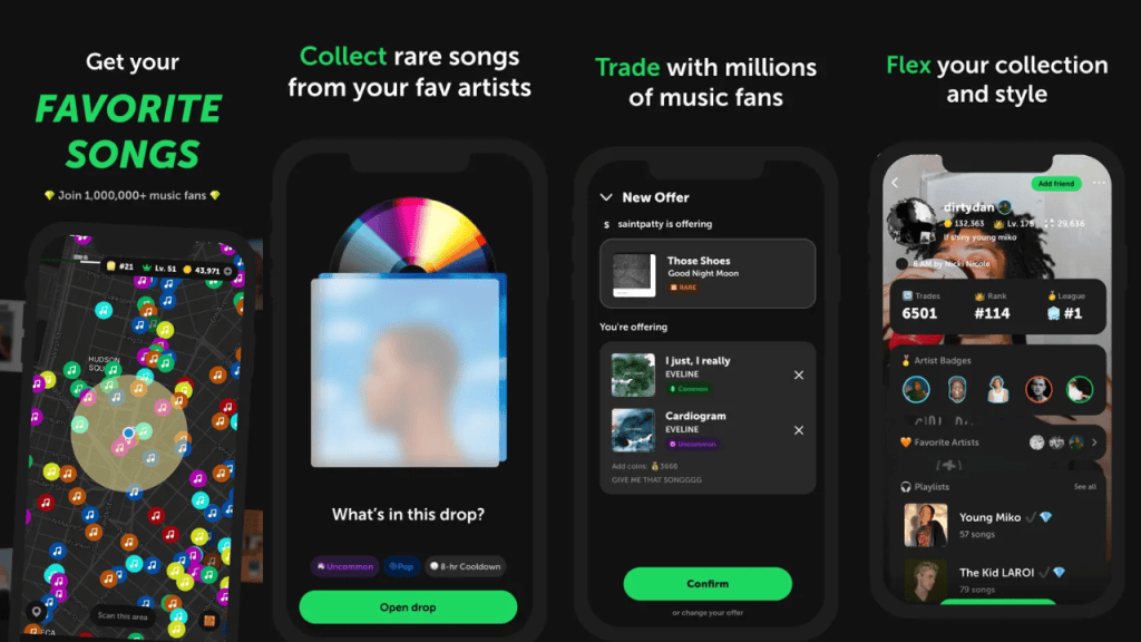 Soundmap: conheça e saiba como usar o "pokémon go da música" Capturas de tela do soundmap, o pokémon go da música