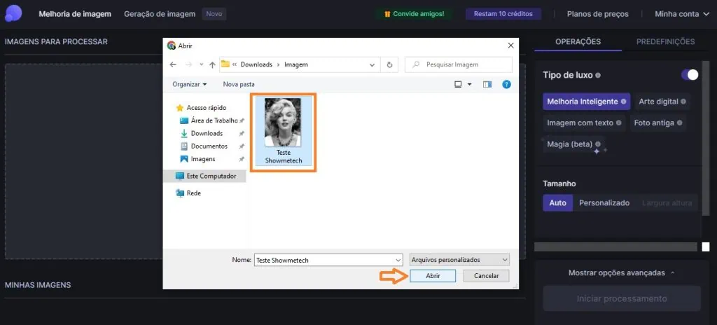Como aumentar o tamanho e a resolução de imagens Como aumentar o tamanho e a resolução da imagem no let’s enhance.