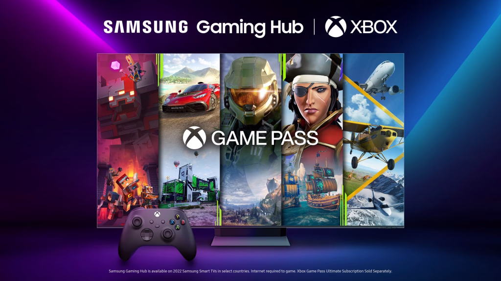 La campagne TV tout-en-1 met en évidence les 4 avantages QLED de Samsung, Crystal UHD et Smart TV à UHD 2024K Le jeu Xbox dépasse les jeux Smart TV à Samsung