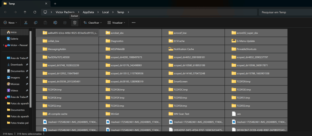 Como excluir arquivos temporários do windows manualmente Como excluir arquivos temporários do windows manualmente. Exclusão pode liberar espaço no disco, resolver bugs e até acelerar o pc. Veja 4 formas de como fazer isso