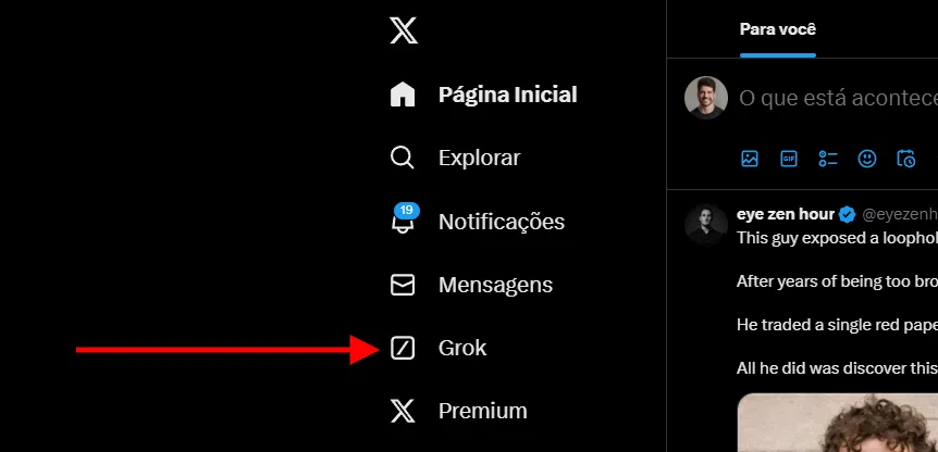 Grok-2: elon musk libera geração de imagens por ia no x, sem "limites éticos” Passo inicial de como gerar imagens no x