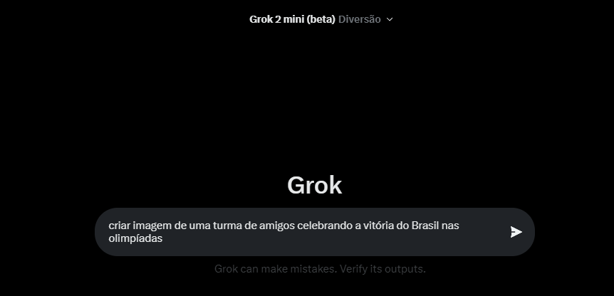 Grok-2: elon musk libera geração de imagens por ia no x, sem "limites éticos” Passo inicial de como gerar imagens no x