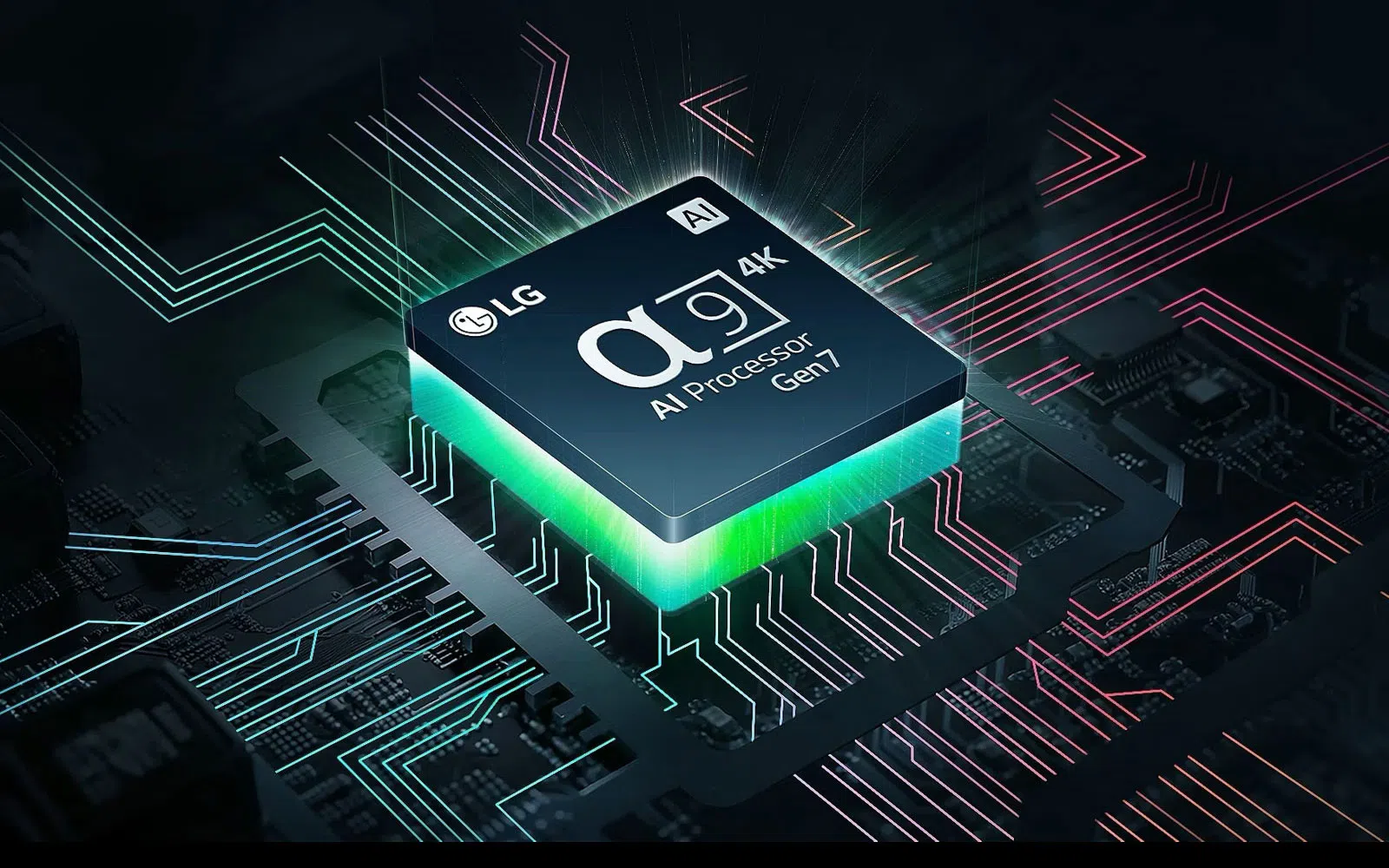 Review: lg oled evo c4 prova que o que é bom, sempre pode melhorar Processador ai α9 gen7 da smart tv lg oled evo ai c4 4k