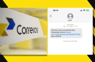 Correios alerta sobre link falso de rastreamento para evitar golpes e proteger seus dados.