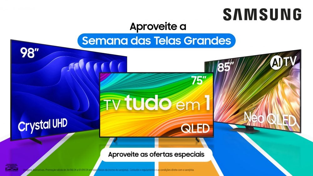 La semaine du grand écran de Samsung offre des téléviseurs intelligents de 55 pouces en cadeau Campagne de la semaine Samsung sur grand écran