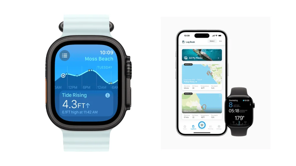 Apple watch series 10 e novo ultra 2 black são lançados a partir de r$ 5. 499 Aplicativos marés e oceanic+