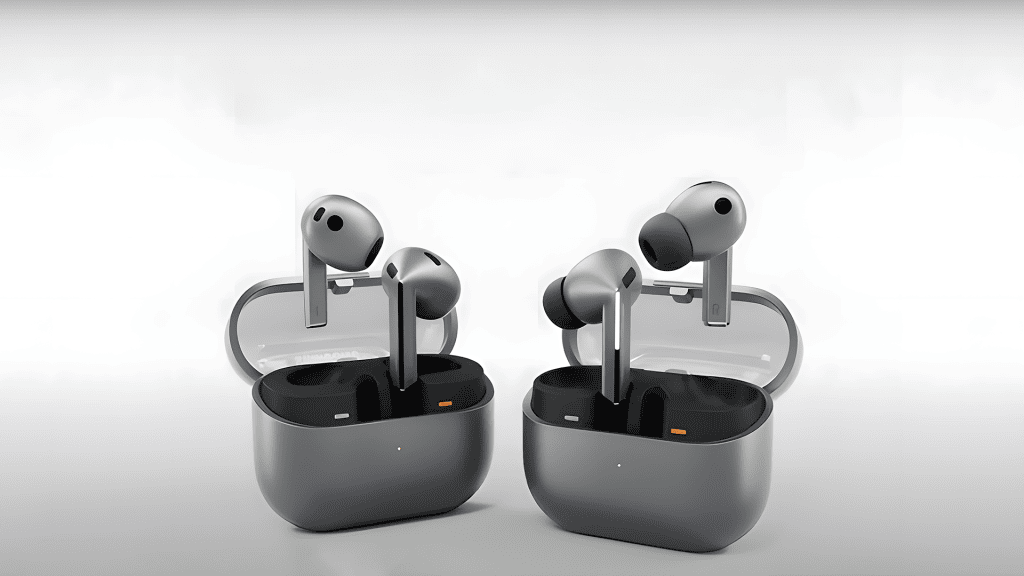 Welke moet je kiezen? Galaxy Buds3 of Galaxy Buds3 Pro? Galaxy Buds3 (links) en Galaxy Buds3 Pro (rechts). Bron: Samsung.