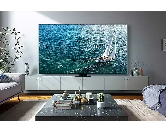 Semana das telas grandes da samsung oferece smart tvs de 55 polegadas como brinde Smart tv qled super big 4k 98q80c