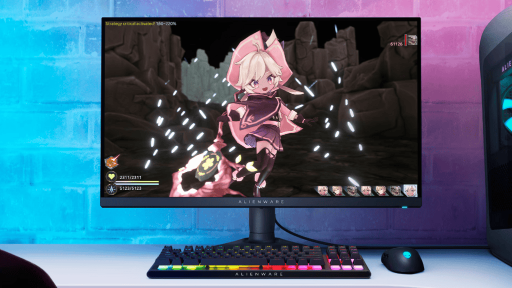 Beste Gaming-Monitore für Serious Games Alienware aw2724dm Werbebild / Quelle: Alienware