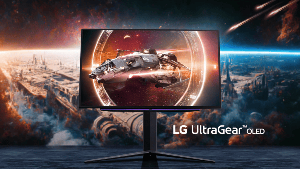Beste Gaming-Monitore für Serious Games Werbebild des LG UltraGear 27GS95QE-B / Quelle: LG