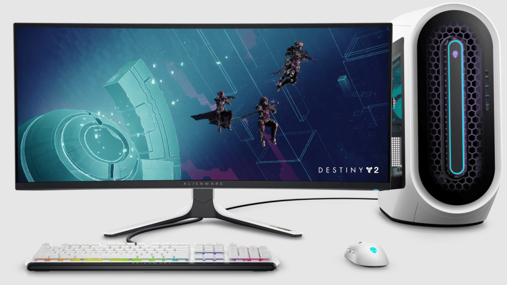 Beste Gaming-Monitore für Serious Games Alienware aw3423dw Werbebild / Quelle: Alienware