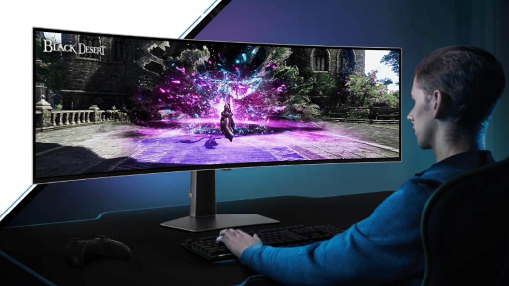Beste Gaming-Monitore für Serious Games Werbebild des Odyssey G9 / Quelle: Samsung