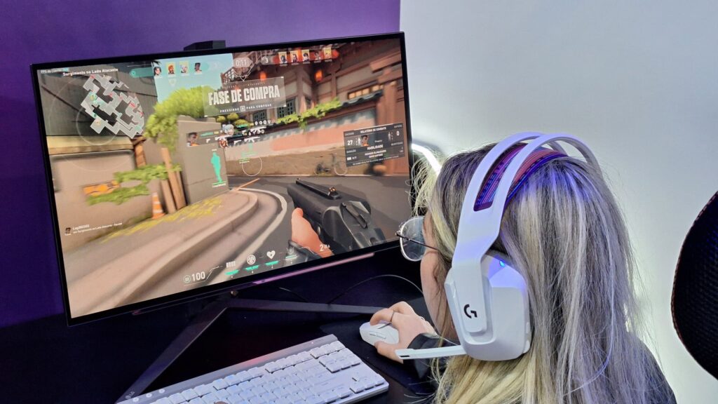 Monitor lg ultragear oled 27" na bgs