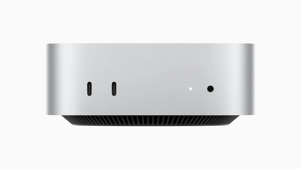 Apple lança novo mac mini com m4 e m4 pro no brasil por até r$ 59 mil Portas do novo mac mini