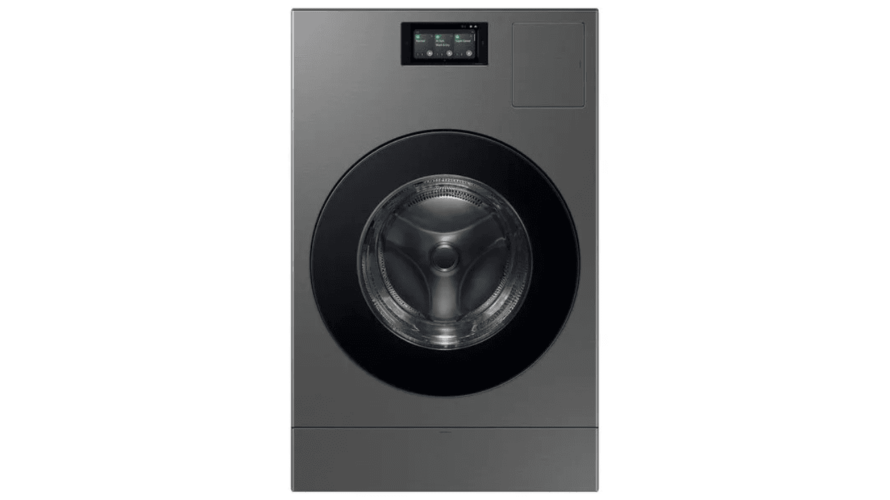 Samsung lança lava e seca bespoke ai com redução de até 70% no gasto de energia Lava e seca bespoke ai da samsung