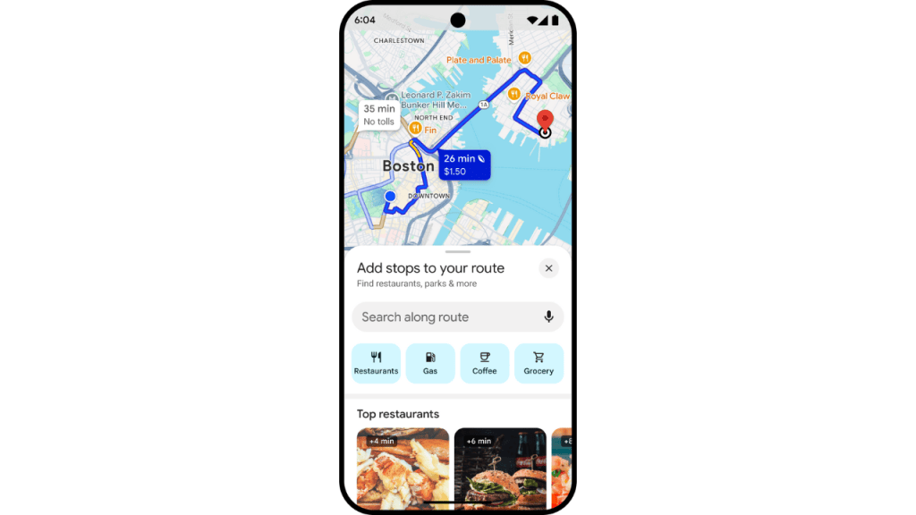 Google maps fará recomendações de passeio via ia com apoio do gemini Paradas do google maps