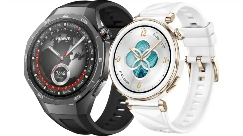 Huawei lança 4 smartwatches no brasil com foco em saúde e até 14 dias de bateria Huawei watch gt 5 e huawei watch 5 gt pro