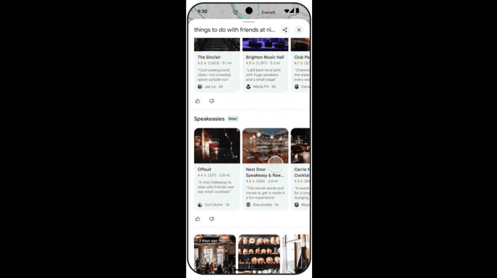 Google maps fará recomendações de passeio via ia com apoio do gemini Google maps com gemini