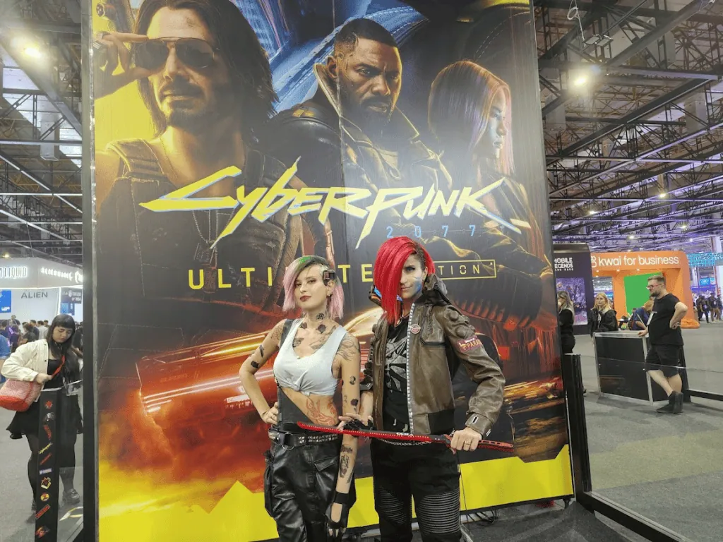 Guia de brindes da bgs 2024: ganhe os melhores! Cosplays de cyberpunk 2077