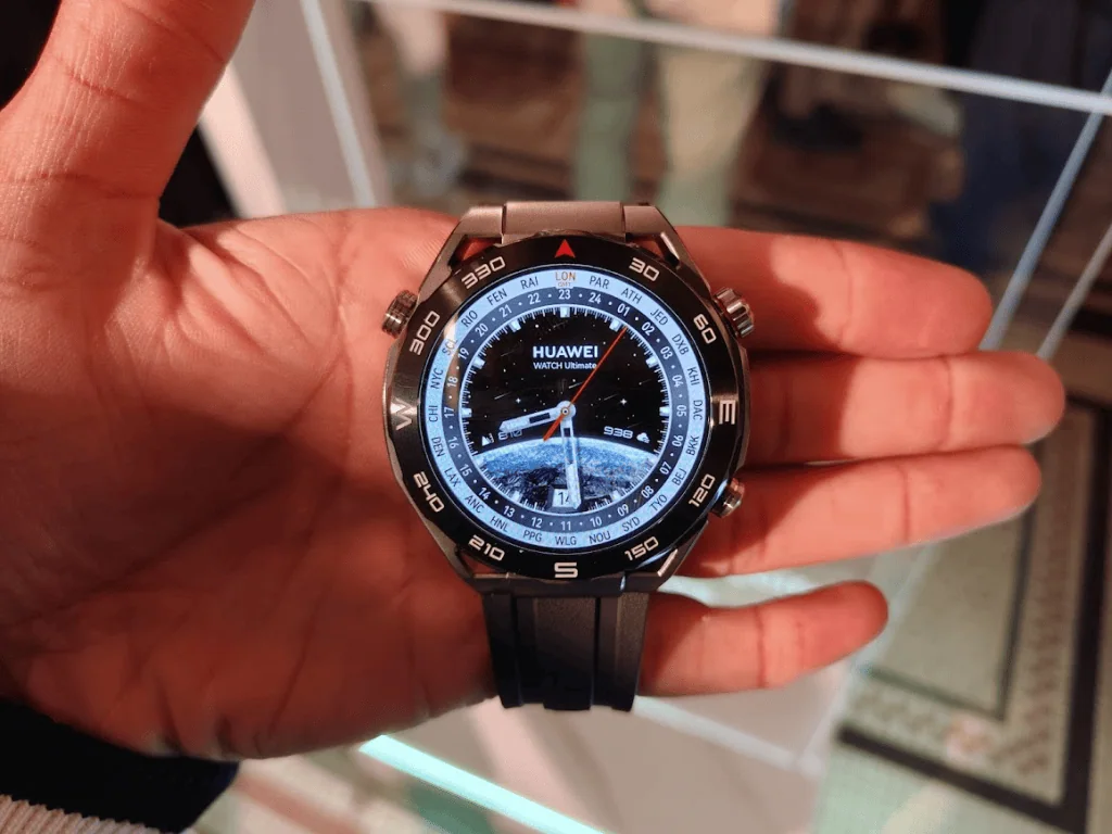 Huawei lança 4 smartwatches no brasil com foco em saúde e até 14 dias de bateria Huawei watch ultimate preto