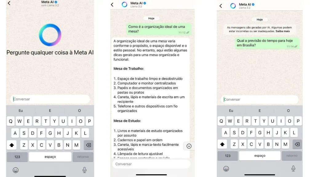 Meta ai chega ao brasil; veja como usar Meta ai