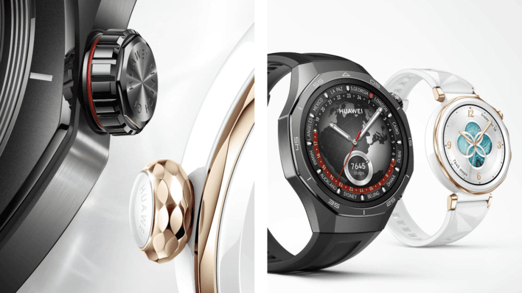 Huawei empfiehlt Smartwatches, Kopfhörer und Router mit unumgänglichen Rabatten am Black Friday 2024 Werbebild der Huawei Watch GT 5 Pro / Quelle: Huawei