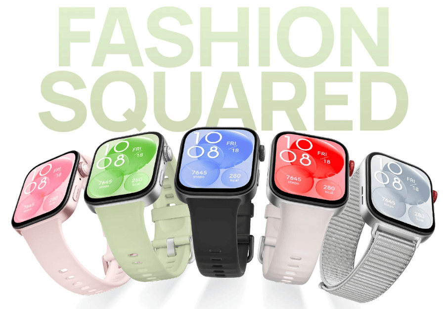 Huawei empfiehlt Smartwatches, Kopfhörer und Router mit unumgänglichen Rabatten am Black Friday 2024 Werbebild der Huawei Watch Fit 3 / Quelle: Huawei