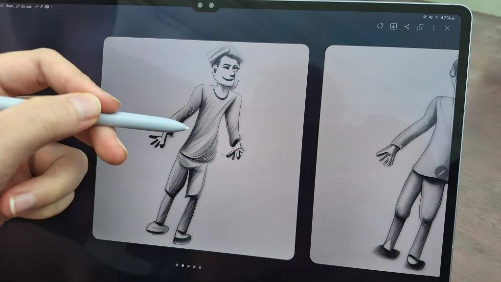 Review: galaxy tab s10 ultra é o topo dos tablets android em 2024 Review: galaxy tab s10 ultra é o topo dos tablets android em 2024. Samsung atualiza a linha s tab mais uma vez, e a versão ultra representa o topo do topo, com tela de 14. 6 polegadas, processador mediatek dimensity 9300+ e canetinha s pen e capa-teclado inclusas. Veja se esse kit entrega tudo o que promete