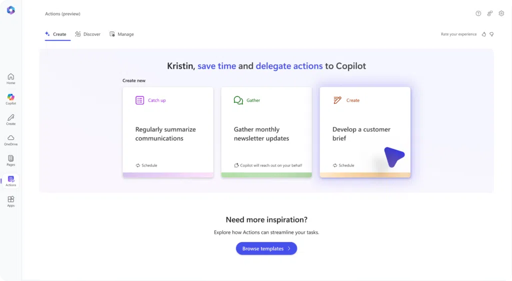 Microsoft anuncia copilot actions e copilots agents para automação de tarefas via ai Microsoft copilot actions
