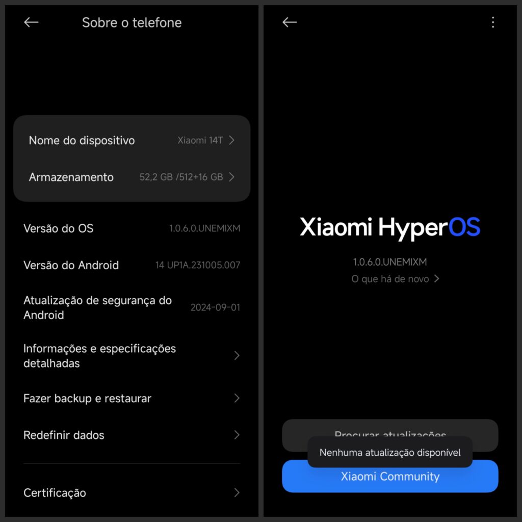 review: xiaomi 14t tem câmeras incríveis e eleva o potencial da xiaomi Dados de sistema operacional do xiaomi 14t