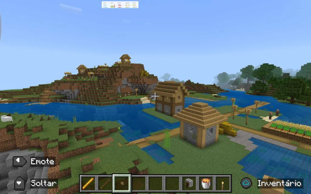 Review: galaxy tab s10 ultra é o topo dos tablets android em 2024 Minecraft rodando no galaxy tab s10 ultra