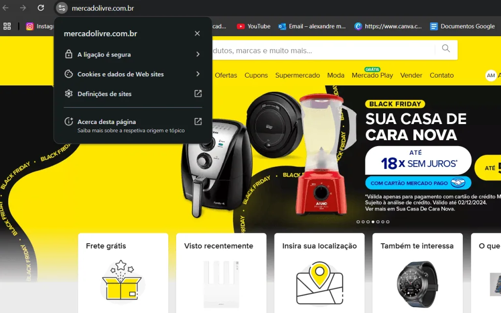Como se proteger de golpes na black friday (e economizar de verdade) Ligação segura