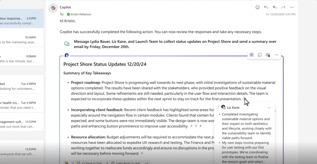 Microsoft anuncia copilot actions e copilots agents para automação de tarefas via ai Microsoft copilot actions