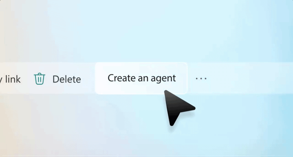 Microsoft anuncia copilot actions e copilots agents para automação de tarefas via ai Copilot agents