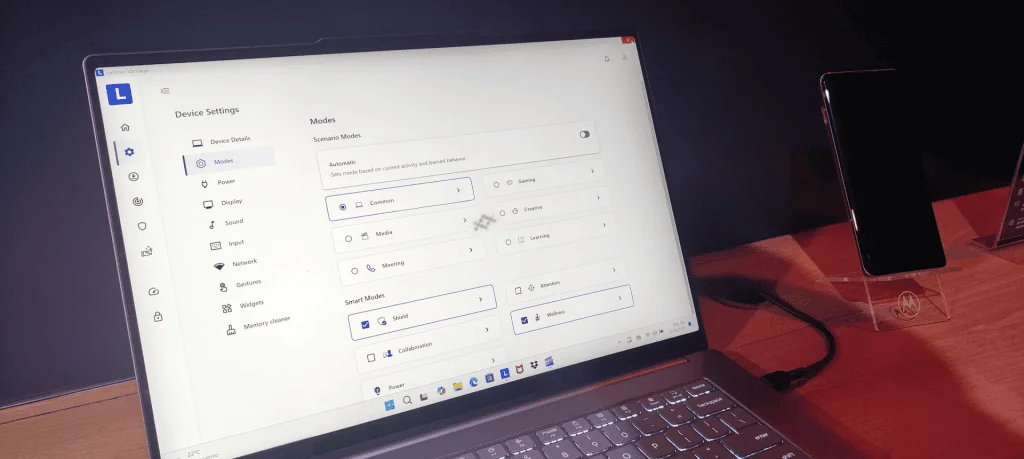 Lenovo lança notebooks aura edition com foco em inteligência artificial Yoga slim 7i gen 9 da linha aura edition da lenovo