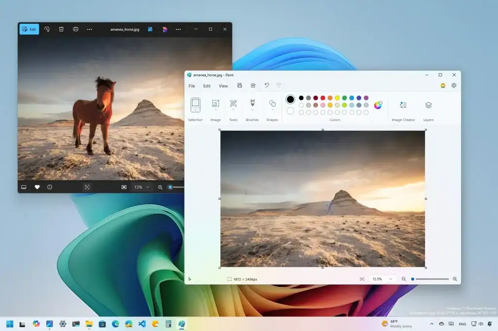 Microsoft paint e bloco de notas do windows ganham ia. Veja como usar Recurso de edição de fotos de ia no microsoft paint