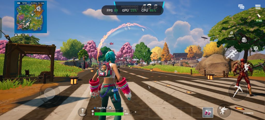 评测:realme gt 7 pro 结合了出色的性能和令人难以置信的照片 Realme GT 7 Pro 上的《堡垒之夜》