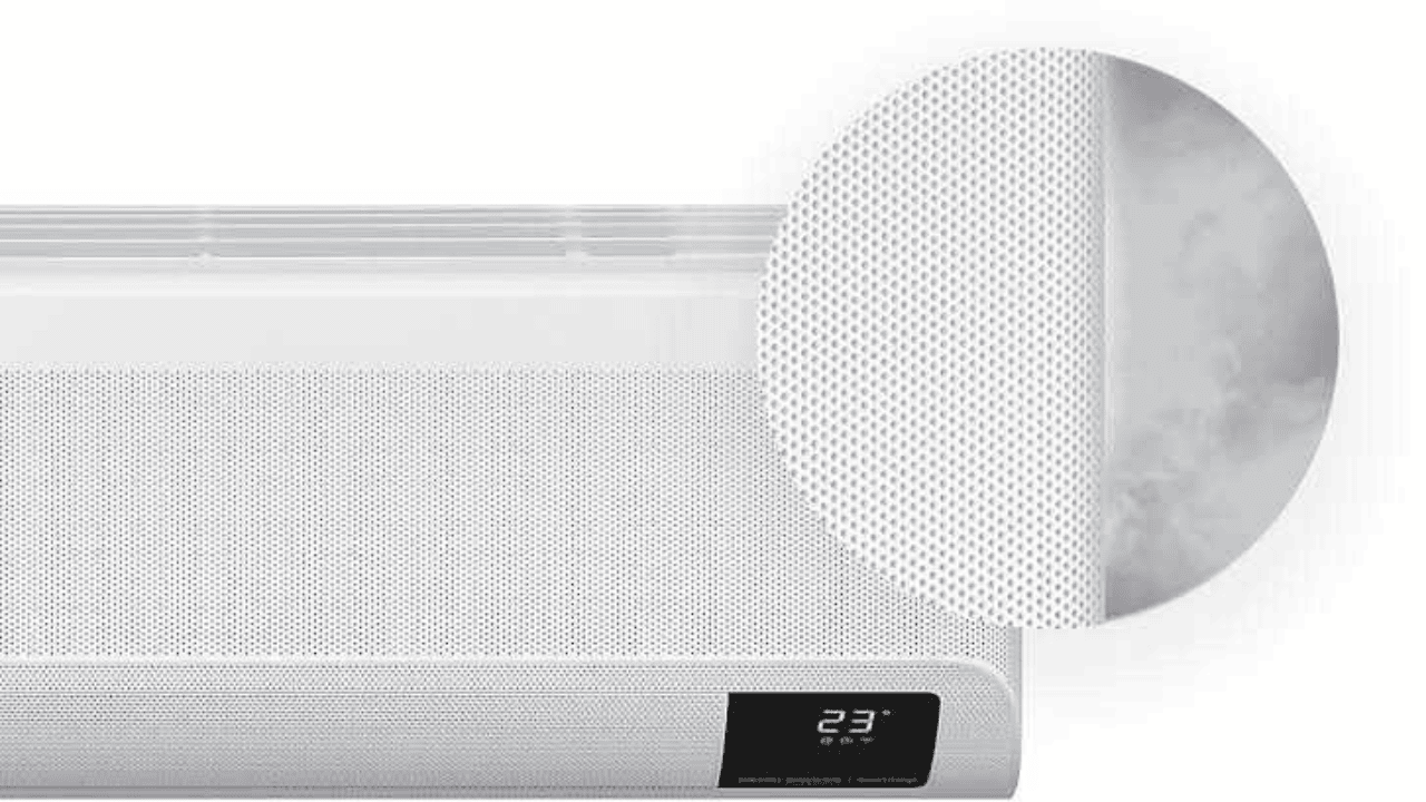 Tecnologia windfree é um dos pontos fortes do aparelho