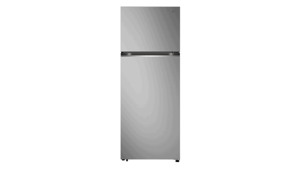 Geladeira lg frost free inverter 461l duplex inox oferece até 52% de economia de energia Lg