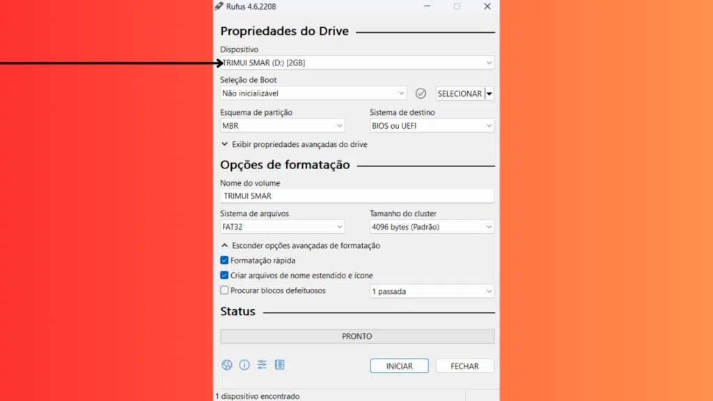 Review: trimui smart pro é um console portátil nostálgico e potente Aplicativo rufus para criar usb bootável para trimui smart pro